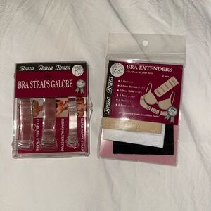 Braza Bra Straps and Extenders Set